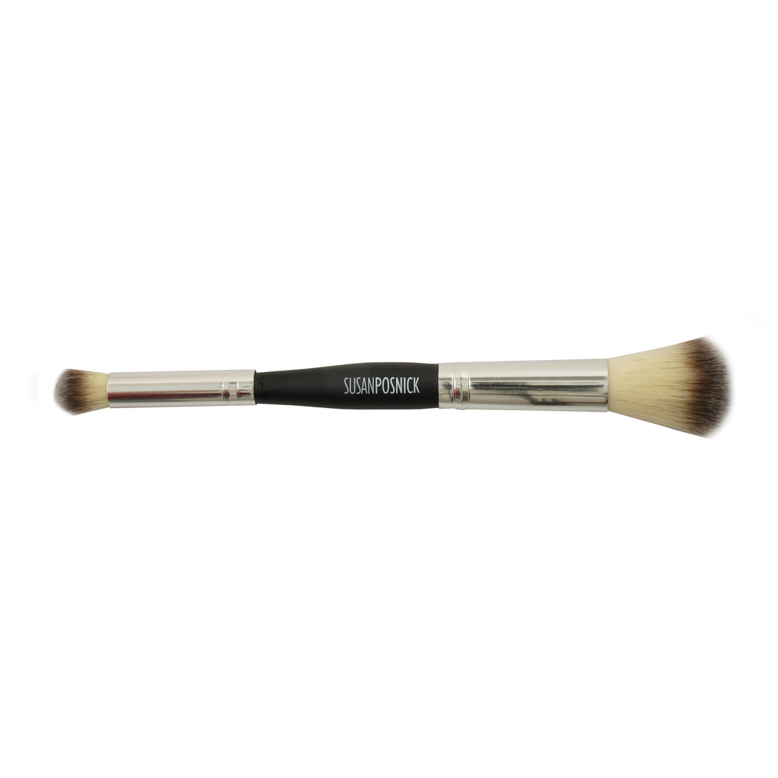 Double-Sided Brush For Face And Eyes